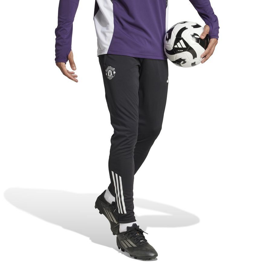 Manchester United Training Trousers Tiro 25 - Black/Aurora Plum - Men's-SoccerKits Hub | Buy Soccer Jerseys Online